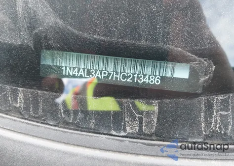 2017 Nissan Altima 2.5 S z USA, uszkodzony, nr VIN 1N4AL3AP7HC213486